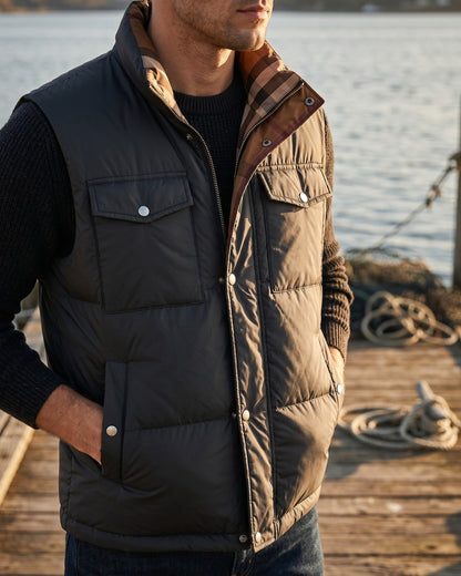 Franco Chenille Blend Quilted Vest