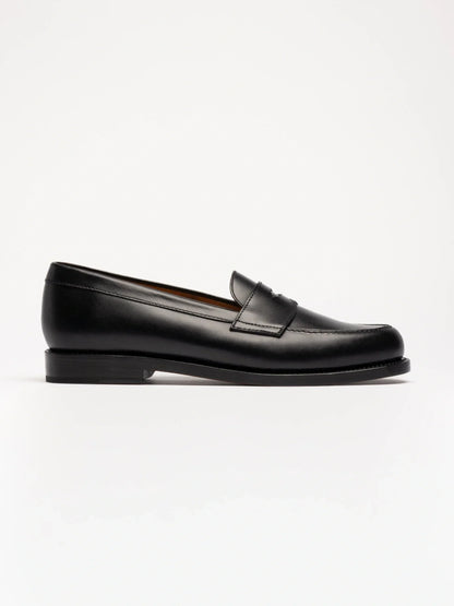 The Ivy Loafer - Black Calf