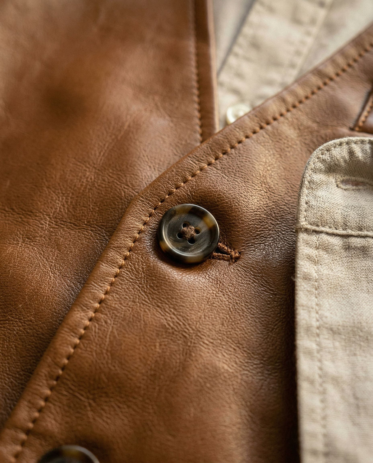 Antonio Leather Vest