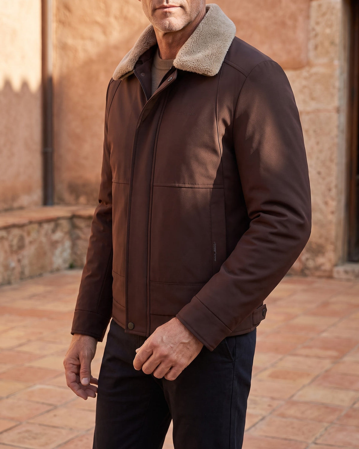 Orazio Sherpa-Lined Jacket