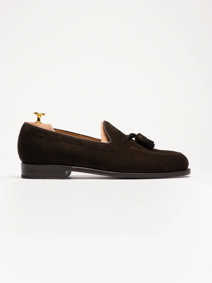 The Tassel Loafer - Brown Suede