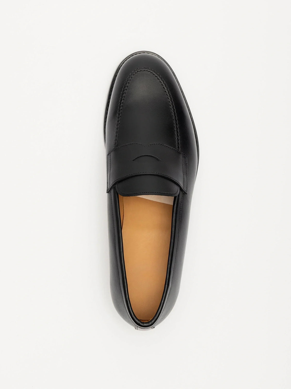 The Penny Loafer - Black Calf