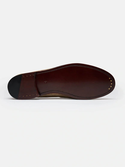 The Penny Loafer - Brown Suede