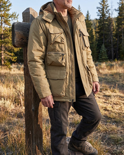 Fulvio Fleece-Lined Hooded Jacket