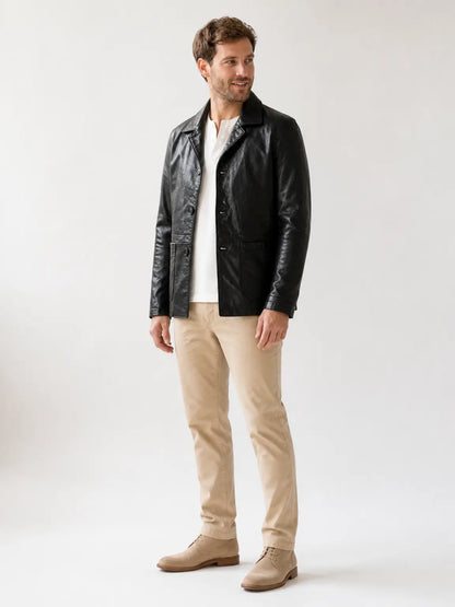 Boone Shirt-Collar Jacket