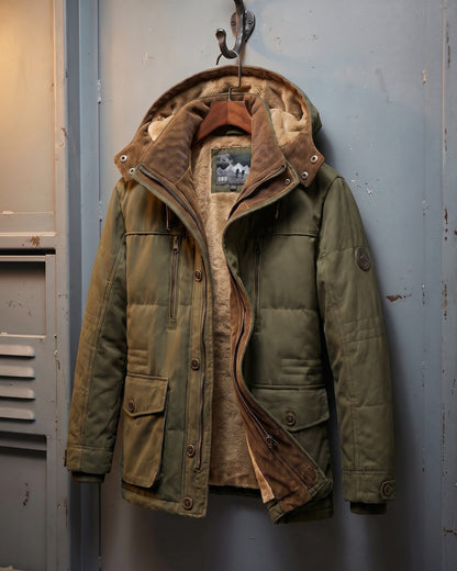 Fortunato Cotton Blend Winter Jacket