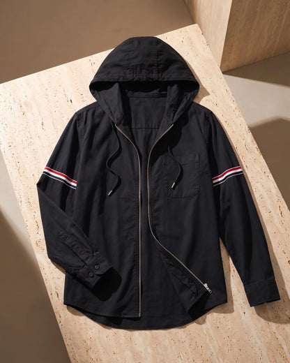 Pio Cotton Hooded Jacket