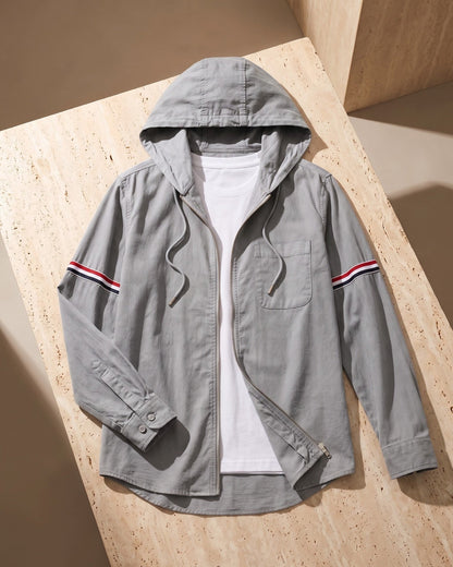 Pio Cotton Hooded Jacket