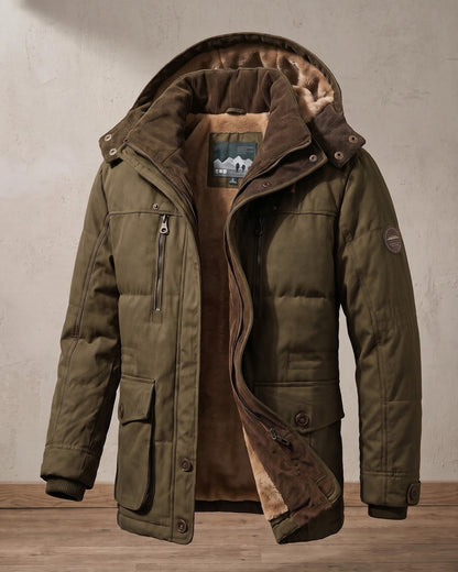 Fortunato Cotton Blend Winter Jacket