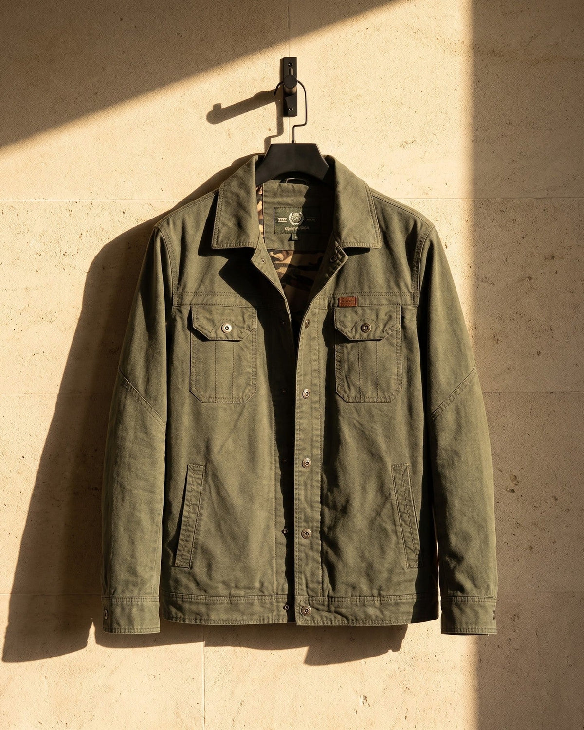 Tiberio Cotton Trucker Jacket