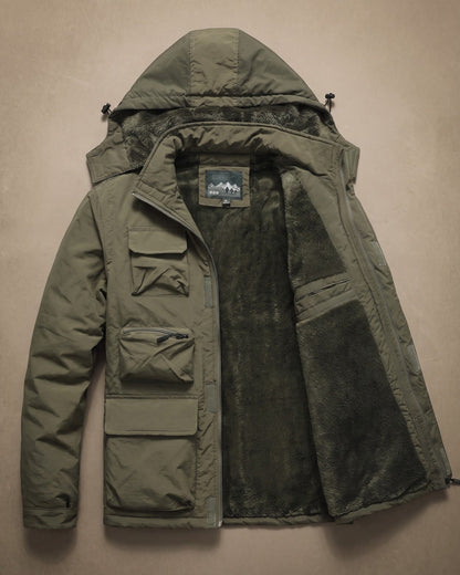 Fulvio Fleece-Lined Hooded Jacket