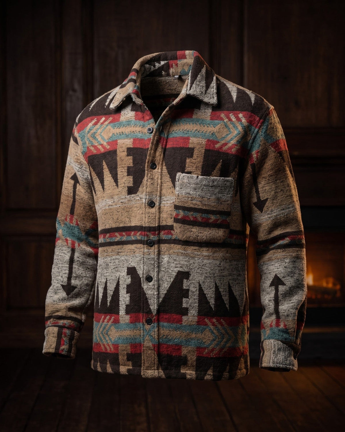 Giorgio Southwestern Shirt Jacket