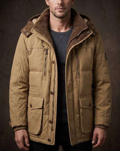 Fortunato Cotton Blend Winter Jacket