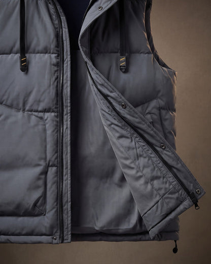 Luciano Hooded Puffer Vest