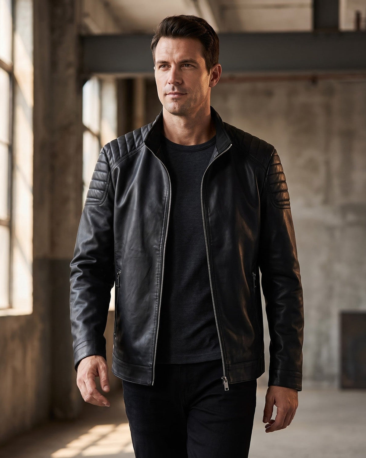Iker Leather Jacket