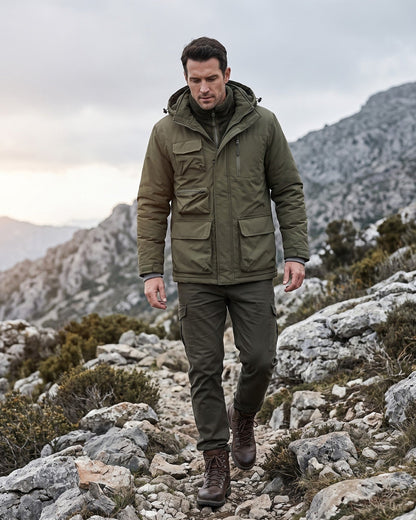 Fulvio Fleece-Lined Hooded Jacket