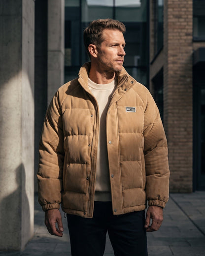 Cesar Corduroy Puffer Jacket