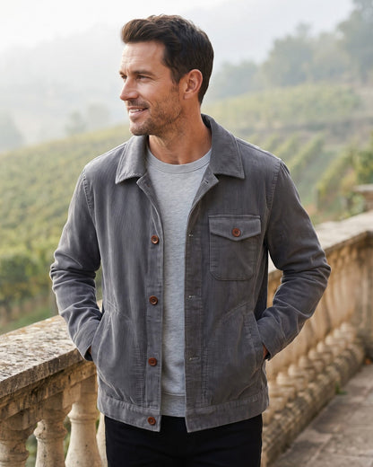 Carlo Corduroy Overshirt Jacket