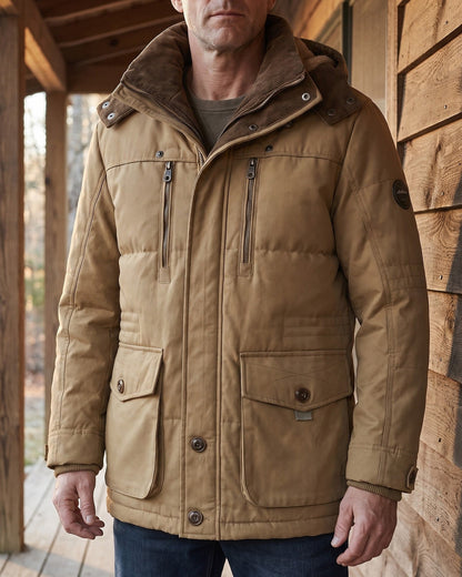 Fortunato Cotton Blend Winter Jacket