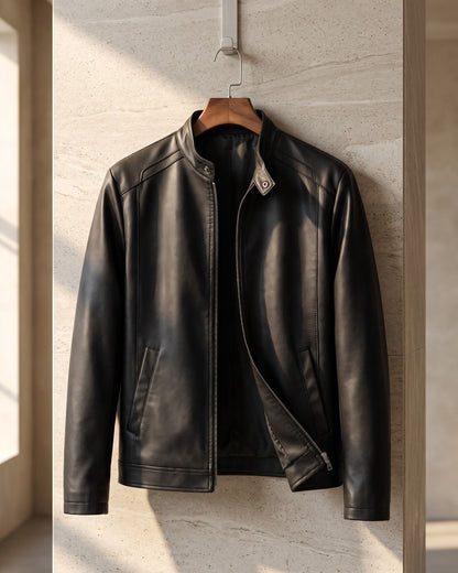 Roberto Faux Leather Jacket