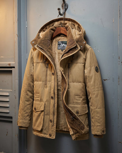 Fortunato Cotton Blend Winter Jacket