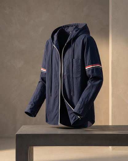 Pio Cotton Hooded Jacket