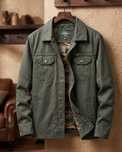 Tiberio Cotton Trucker Jacket