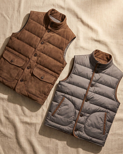 Manuel Quilted Reversible Vest