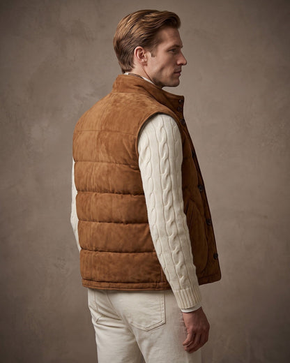 Manuel Quilted Reversible Vest