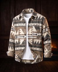 Beige Aztec