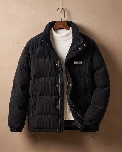 Cesar Corduroy Puffer Jacket