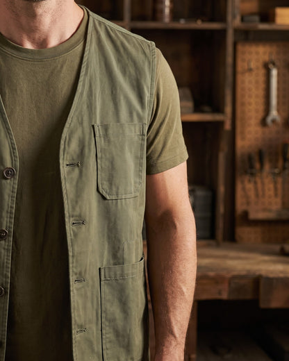 Severino Cotton Utility Vest