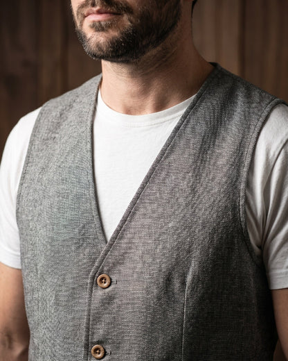 Tomas Linen Blend Vest