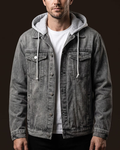 Ciro Denim Hooded Jacket