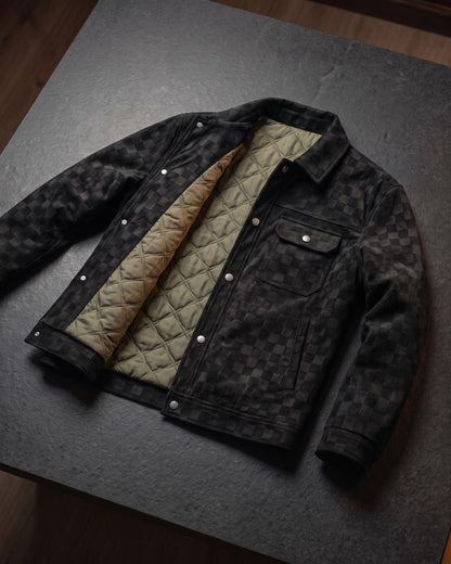 Manuel Quilted-Lined Trucker Jacket