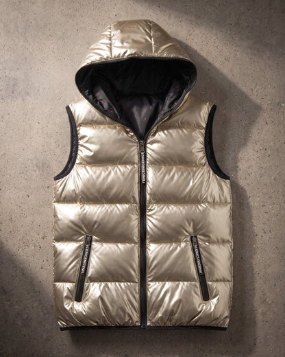 Simon Hooded Puffer Vest