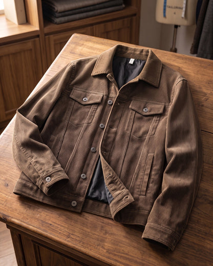 Piero Corduroy Cotton Jacket