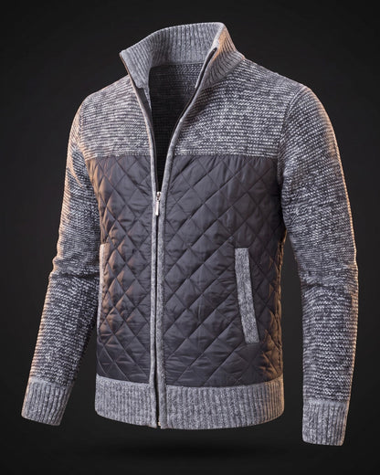Rodrigo Hybrid Knit Quilted Jacket