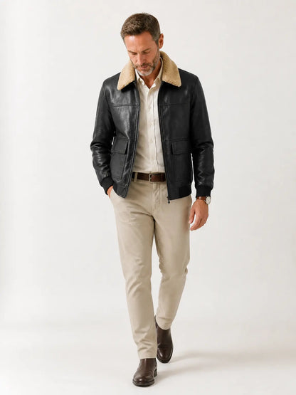 Laramie Sherpa-Collar Jacket