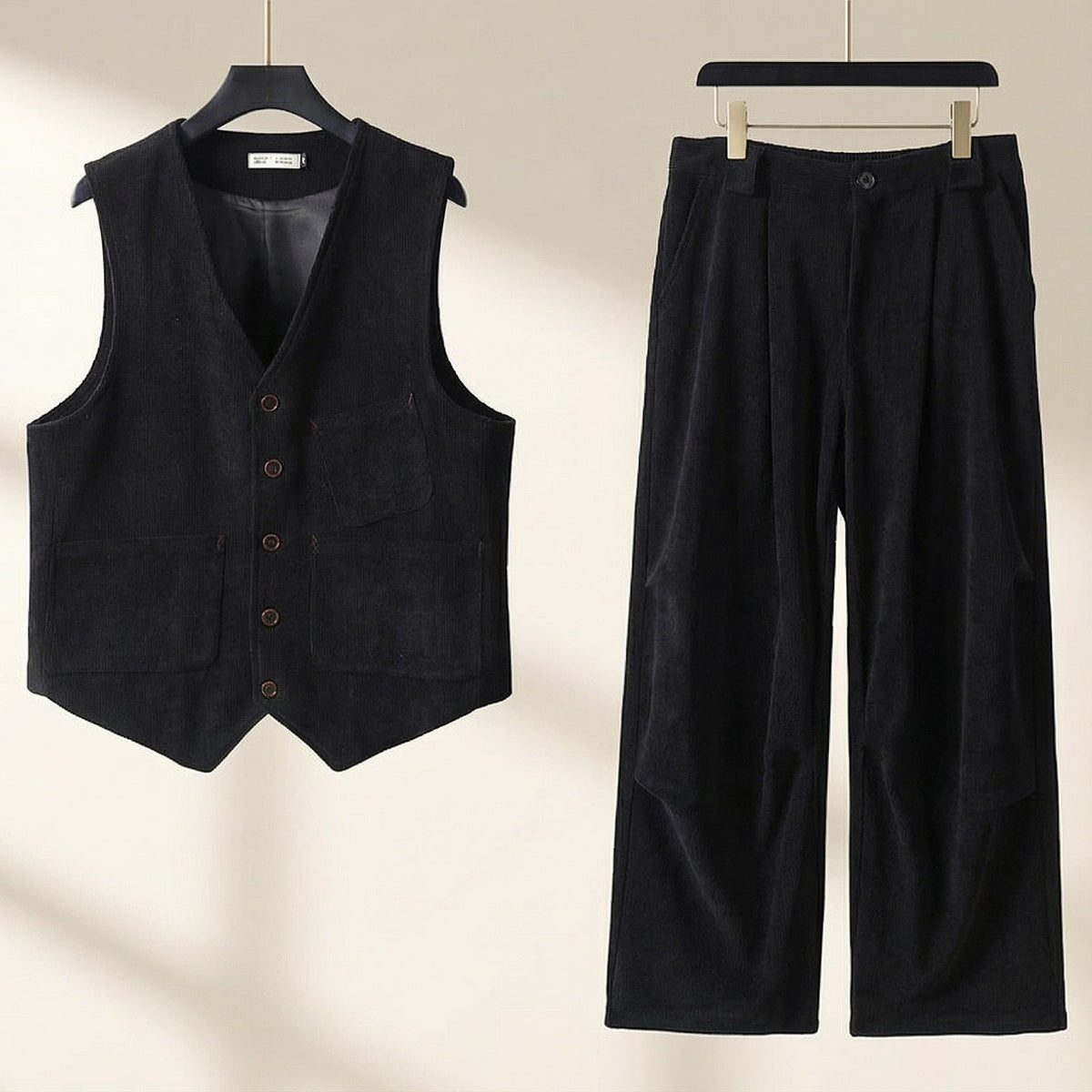 Marcello Cotton Vest & Trouser Set