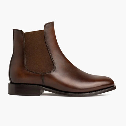 The Carver Chelsea Boot — Rich Mahogany